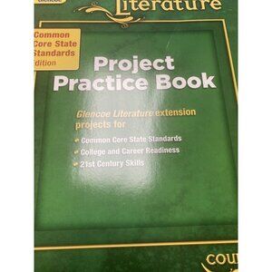 Glencoe Literature Teacher Resource Workbook Projects McGraw 8th Grade Course 3